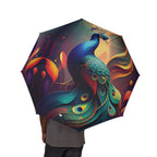 Surreal Peacock Umbrella