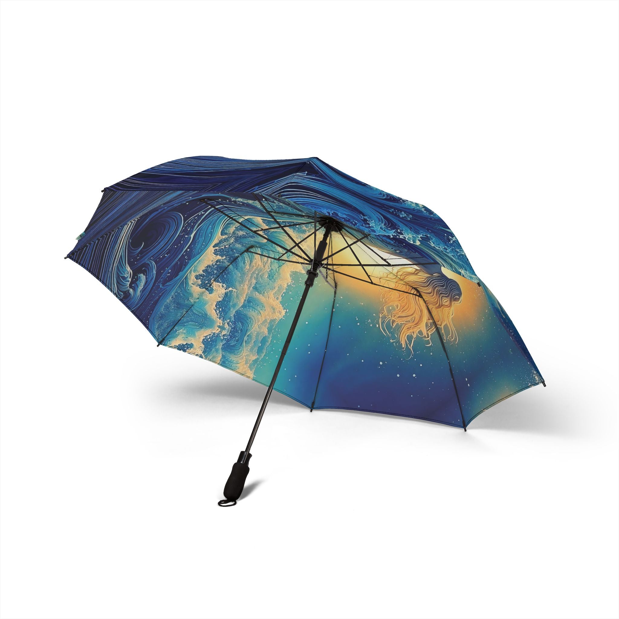 Woman in the Waves Umbrella