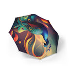 Surreal Peacock Umbrella
