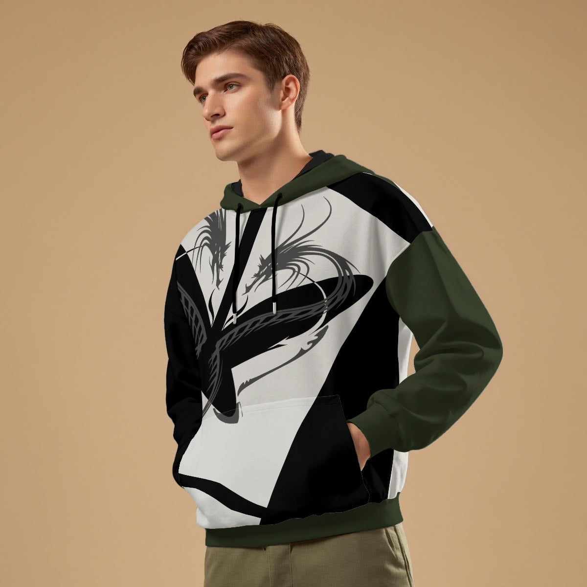 Dragons in Motion - Streetwear Hoodie