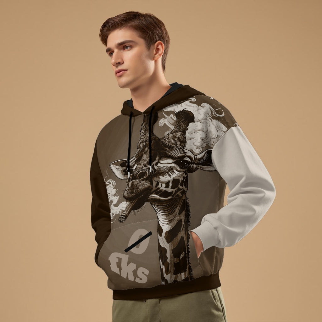 Smoking Giraffe Hoodie