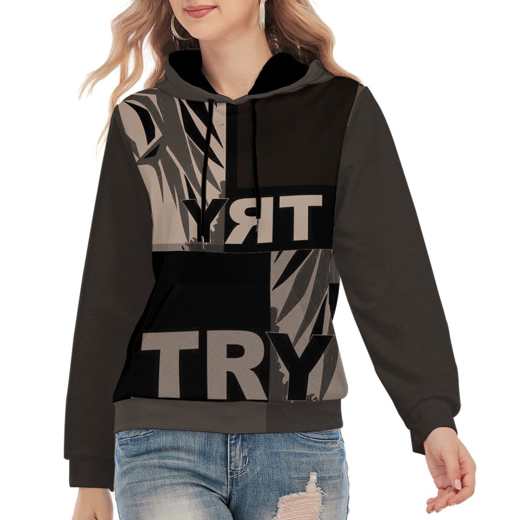 Graphic Typography Hoodie