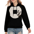 Geometric Pixel Hoodie