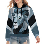 Geometric Lion Hoodie
