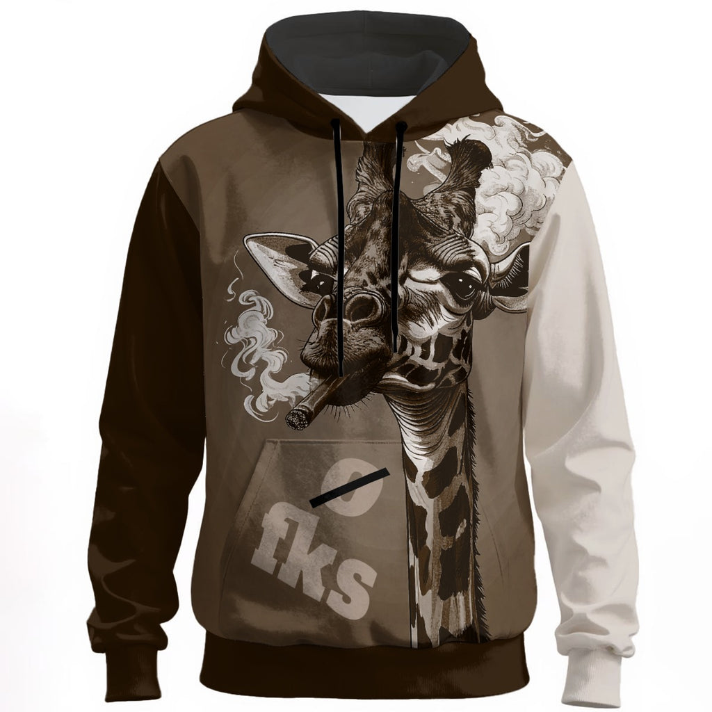 Smoking Giraffe Hoodie