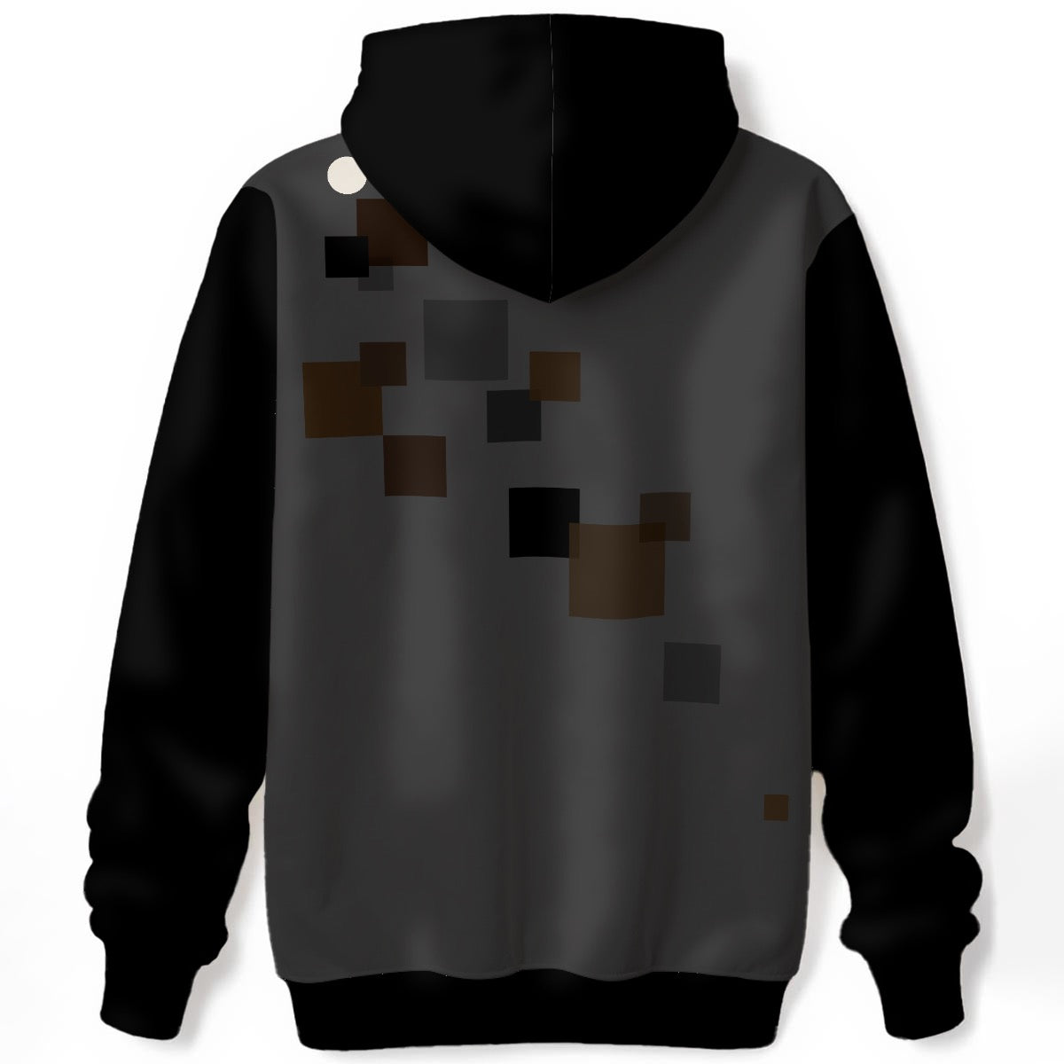 Geometric Pixel Hoodie