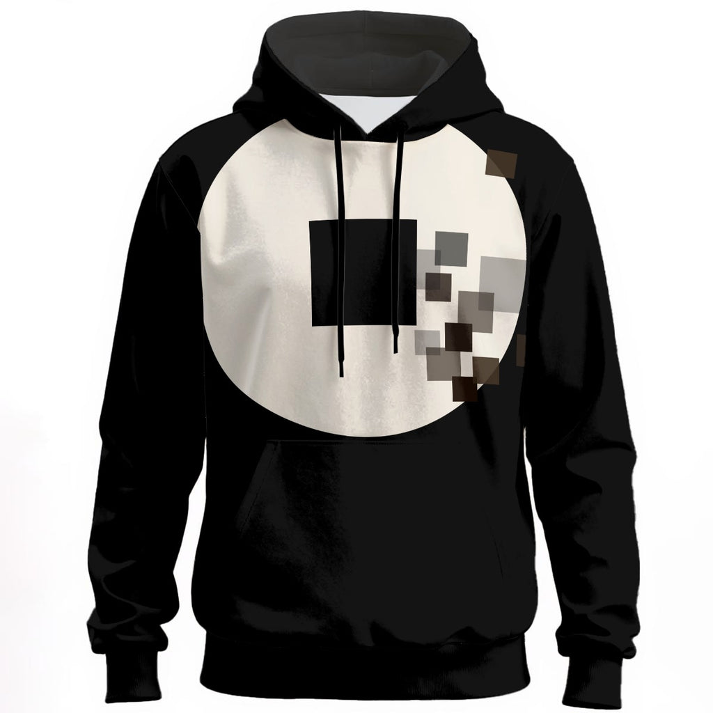 Geometric Pixel Hoodie
