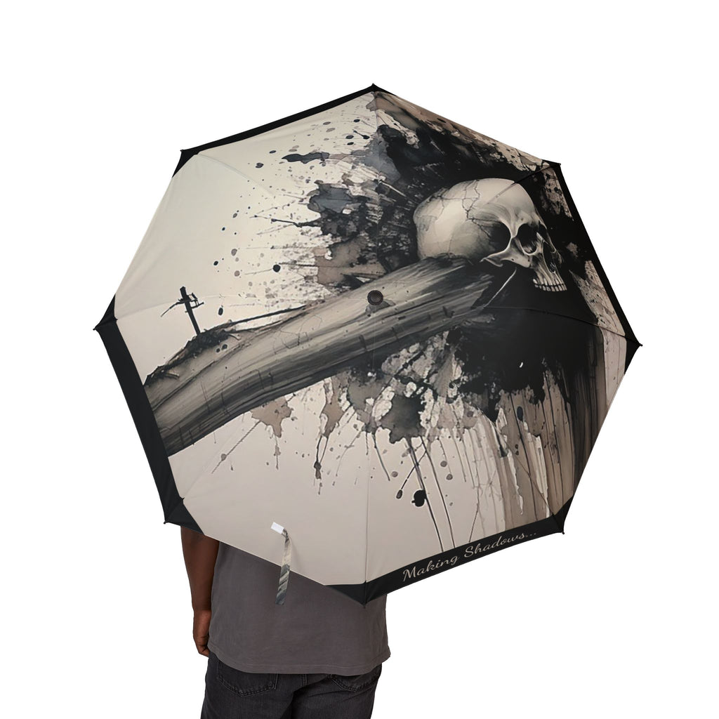 Goth Skull Umbrella