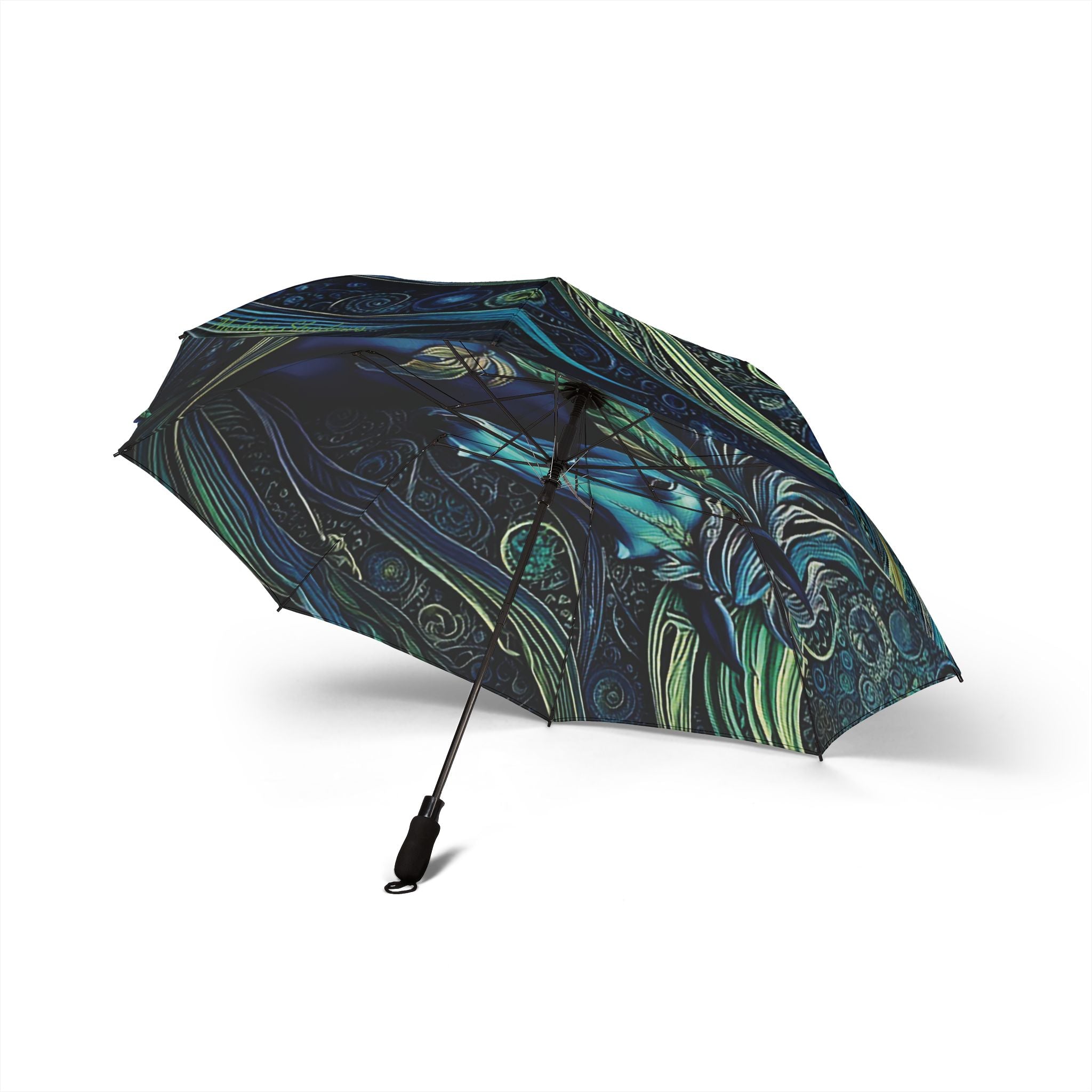 Beauty in Blue Umbrella