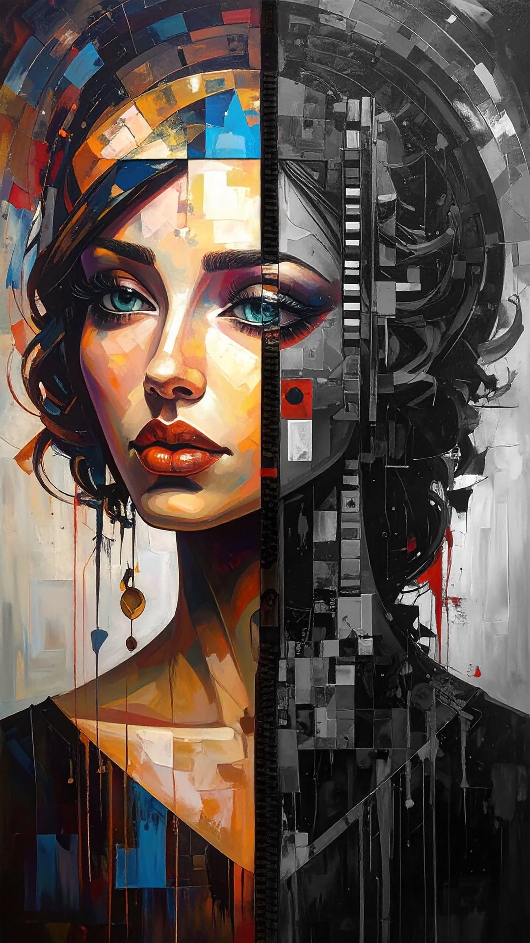 Behind Blue Eyes Fine Art Print