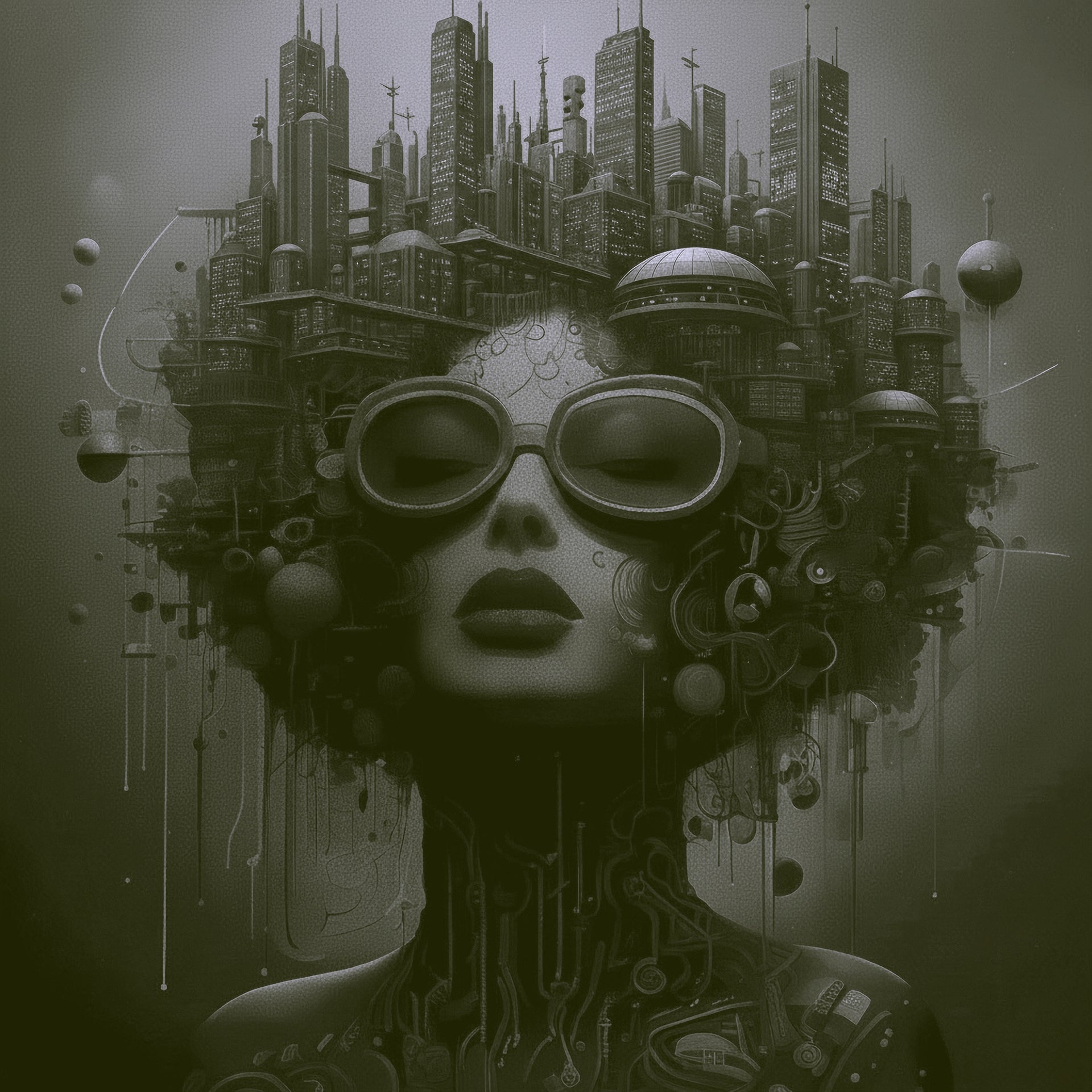 Castles in the sky - Art Print