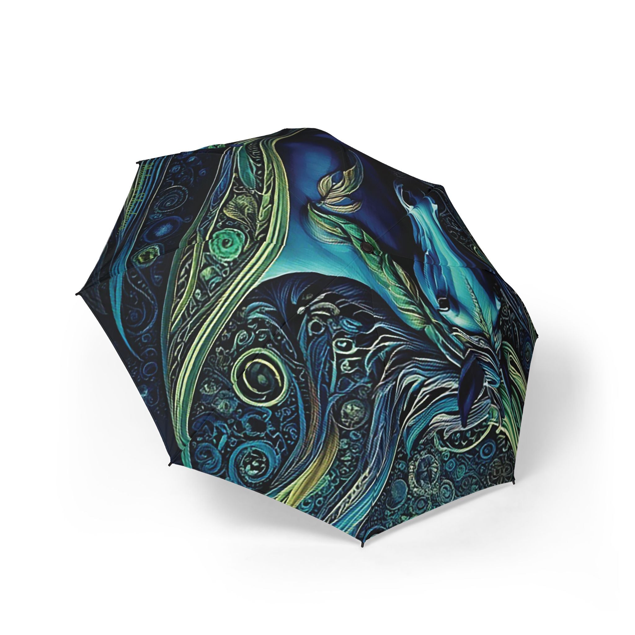 Beauty in Blue Umbrella