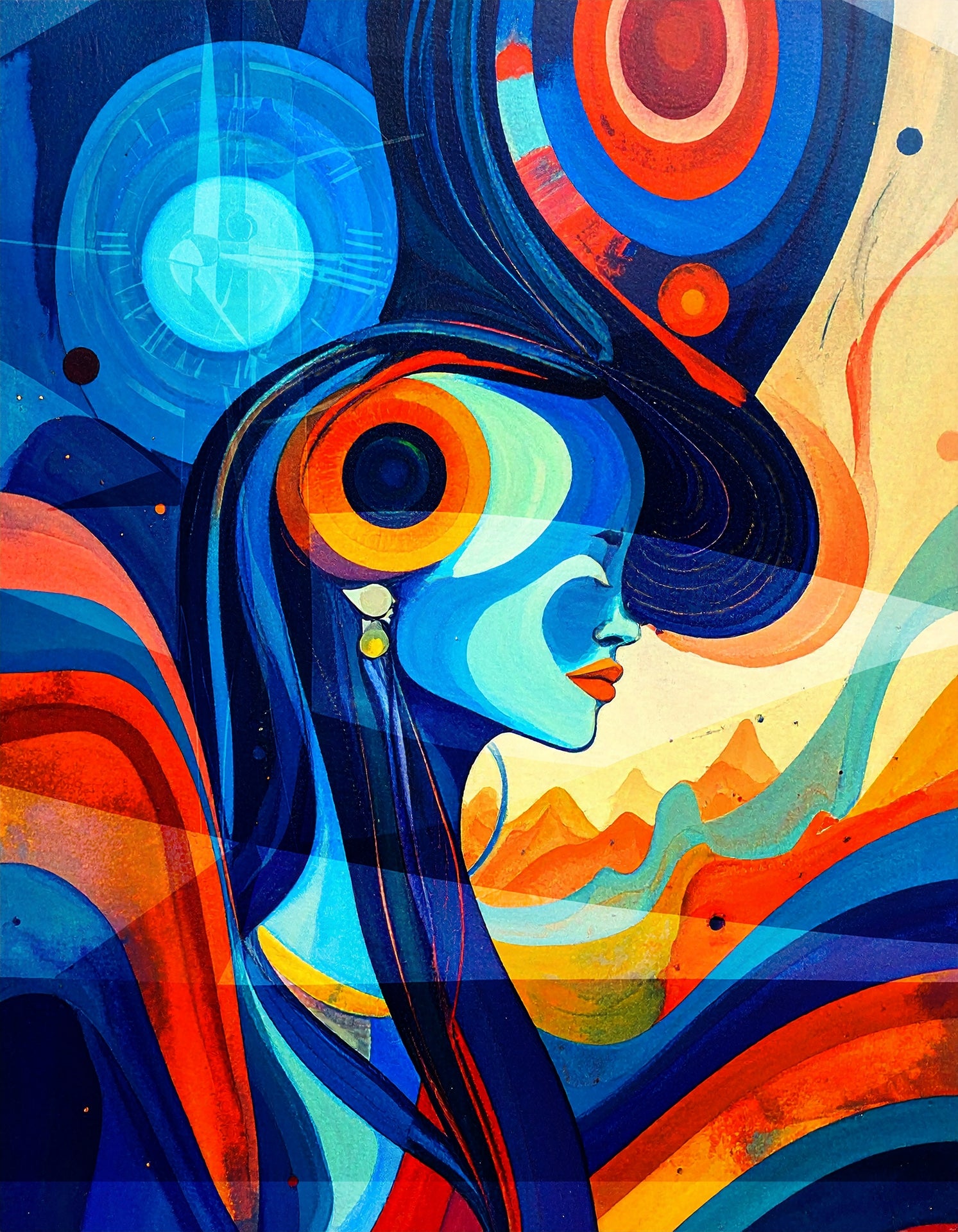 Tick-Tock between the Seconds - Fine Art Print